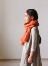 Pure Linen Gauze Scarf for Girls
