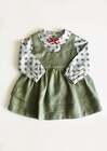 Linen Pinafore Dress, Girls Apron Dress, Summer Linen Dress, Toddler Dress, Vintage Baby Dress