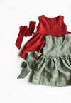 Linen Pinafore Dress, Girls Apron Dress, Summer Linen Dress, Toddler Dress, Vintage Baby Dress