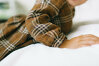 Linen Baby Dress, Plaid Linen Dress, Toddler Dress, Girls Spring Dress, Baby Girl Outfits, Infant Clothing, Linen Smock Dress, Classic Dress